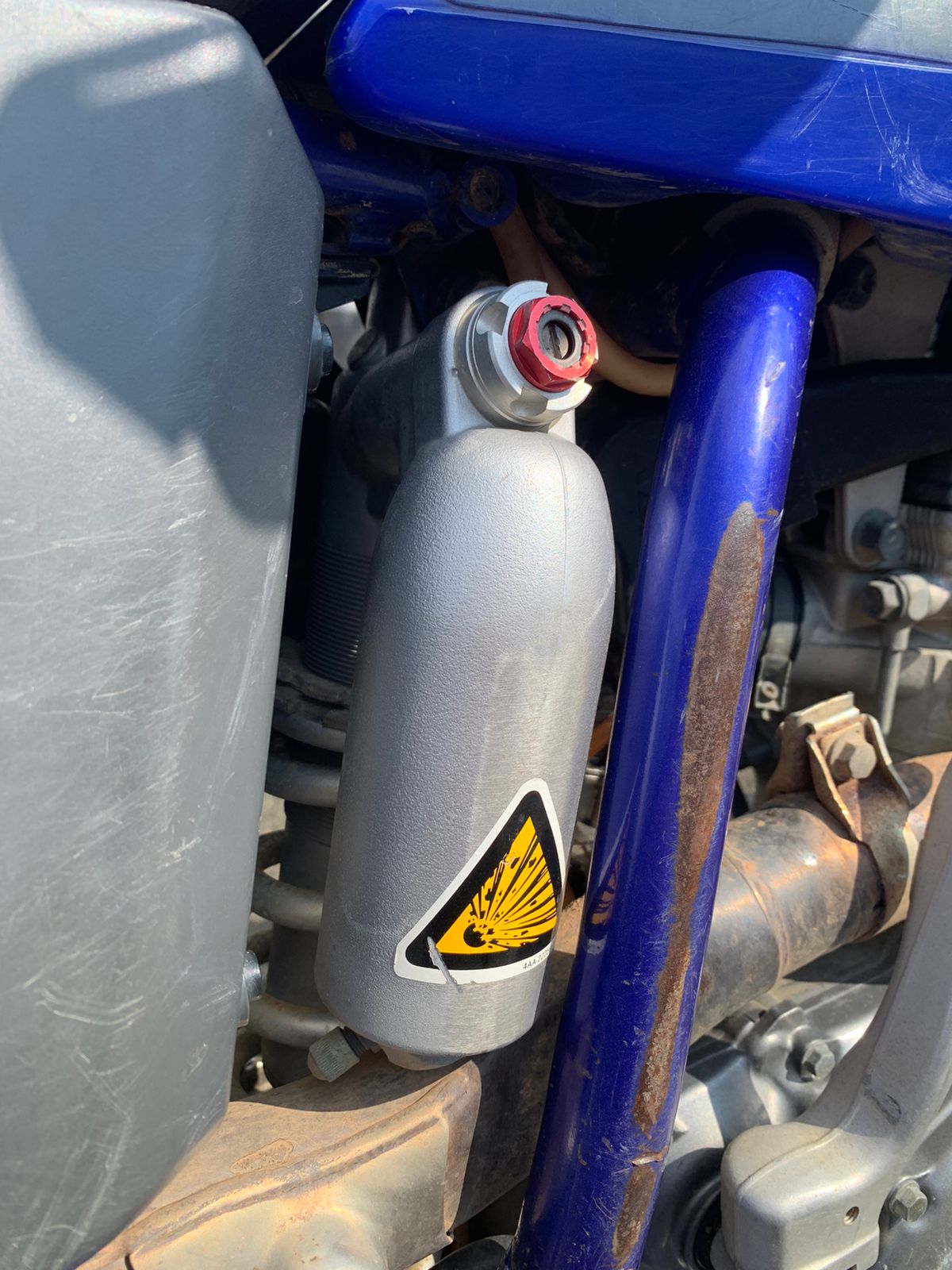 Yamaha WR250F, 2002