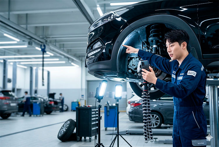 Видеоосмотр авто из Кореи и Китая