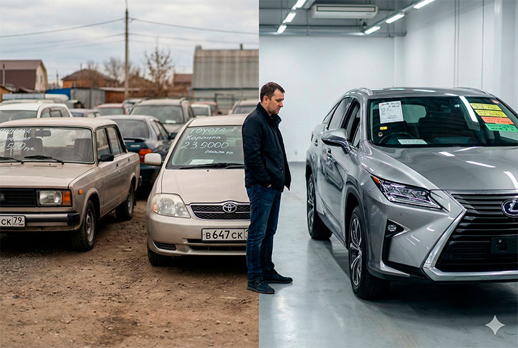Lexus с аукциона или с вторичного рынка