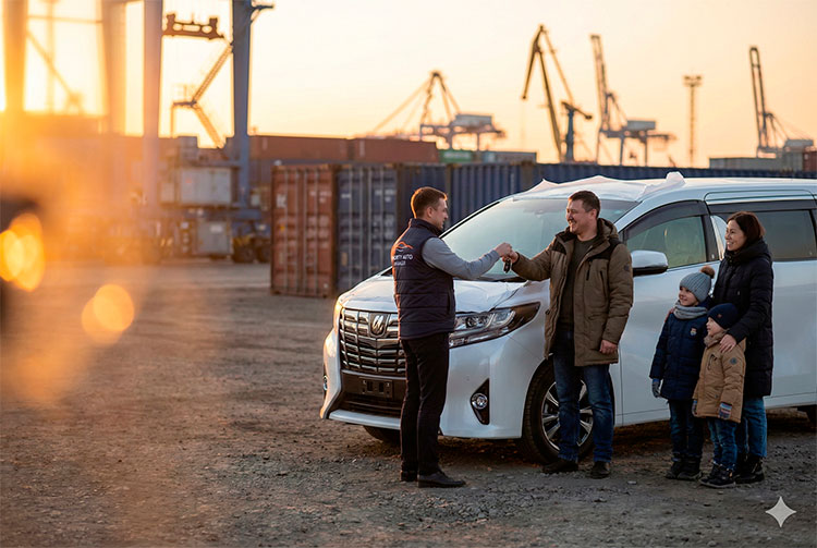 Как заказать минивэн из Японии